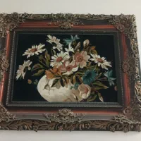 تابلو فرش مدل گلدان قیمت خیلی مناسب