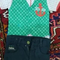 بلوزشوار بچه کانه پسرانه