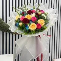 دسته گل مهدیه کد ۱۸۵۶ گلاریس
