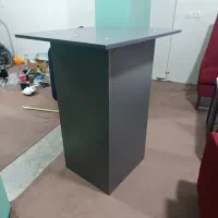 میز MDF طوسی در حد نو، سفارشی و محکم|میز تلویزیون|تهران, آهنگران (سراسیاب دولاب)|دیوار