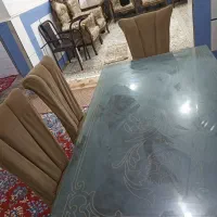 مبل سلطنتی چوب گردو ۱۲نفره|مبلمان خانگی و میز عسلی|اهواز, کوی فرهنگیان ۲|دیوار