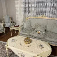 مبل نه نفره و میز نهار خوری|مبلمان خانگی و میز عسلی|رشت, چمارسرا|دیوار