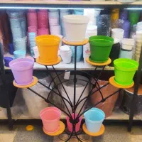 پایه گلدان استند گلدان دم طاوسی 8 طبقه|گل و گیاه طبیعی|تهران, افسریه جنوبی|دیوار