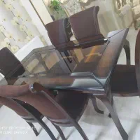 میز ناهارخوری چوب راش برند سروستان گروپ