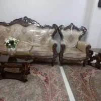 مبل استیل 9 نفره بسیار تمیز و نو