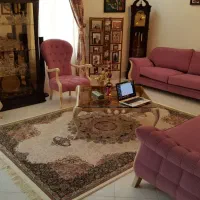 مبلمان استیل همراه میز وسط