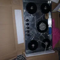 گاز رو میزی  استفاده نشده موقع نصب شیشه شکست|اجاق گاز و لوازم برقی پخت‌وپز|قائم‌شهر, |دیوار