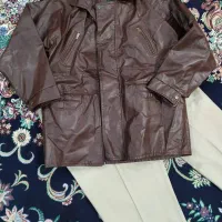 کاپشن چرم شلوار کتان کت مخمل سایز x3|لباس|بندر انزلی, لاله|دیوار