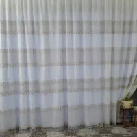 یه پرده که استرش به پرده دوخته شده به فروش میرسه