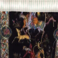 تابلو فرش شکارگاه|تابلو فرش|تهران, الهیه|دیوار