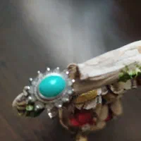 انگشتر نقره با فیروزه زیبا