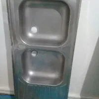 سینک سالم و خوب|آب‌چکان و نظم‌دهنده ظروف|رشت, لاکان شهر|دیوار