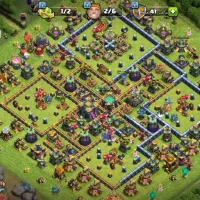 اکانت کلش تاون 14 مکث