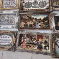 انواع تابلو فرش آیه منظره وچهره|تابلو فرش|ارومیه, |دیوار