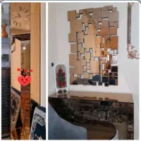 ایینه وکنسول وساعت