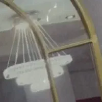 لوستر کاملا نو|لوستر و چراغ آویز|کرج, باغستان|دیوار