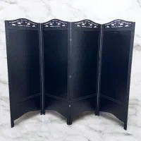 پاراوان و پارتیشن چوبی عرض۷۰ چهارلنگه|صنایع دستی و سایر لوازم تزئینی|مشکیندشت, |دیوار