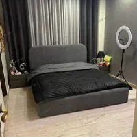 سرویس خواب مدل تِدی کد 24 مشکی MDF|تخت و سرویس خواب|همدان, |دیوار