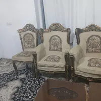 مبل 9نفره سلطنتی بدونه مشکل|مبلمان خانگی و میز عسلی|جوانرود, |دیوار