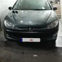 پژو 206 تیپ 2 مدل 1386 سفارشی بیرنگ