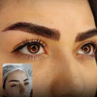 آموزش میکروبلیدینگ ابرو،تا عیدبه درآمد میلیونی برس|خدمات آرایشگری و زیبایی|قزوین, |دیوار