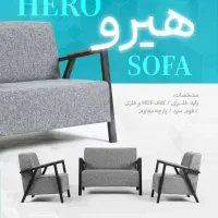 مبل مبلمان اداری میز صندلی مدل هیرو