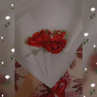 گل ربانی شاین دار مناسب روز مادر|گل مصنوعی|خوی, |دیوار