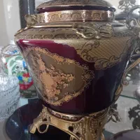 ظروف گلد کیش طلاکوب و برنز