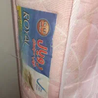 تشک طبی فنری دو نفره کاملا سالم