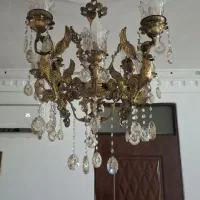 لوستر برنجی فرشته ۸ شاخه