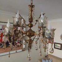 لوستر برنجی|لوستر و چراغ آویز|تهران, دکتر هوشیار|دیوار