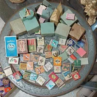 کبریت چوبی قدیمی خارجی و ایرانی