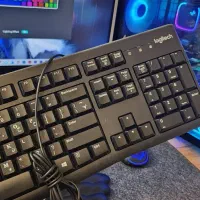 کیبورد لاجیتک سیمی - Logitech