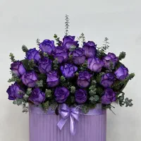 باکس گل رز خاص در رنگبندی کد ۱۱۸۴ گلاریس