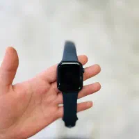 اپل واچ سری ۹ سایز ۴۵ رنگ مشکی باتری ۱۰۰