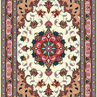 زیرپایی با دار قالی نقشه سنتی و عددی|فرش|قم, سراجه (۱۵ خرداد)|دیوار