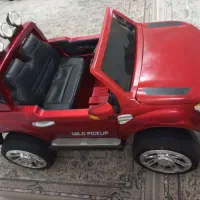 ماشین شارژی پیکاپ|اسباب‌بازی بچه|قم, دروازه چوبی|دیوار