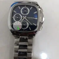 ساعت سیتیزن سه موتور اورجینال ژاپن استیل خالص ضداب