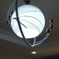 لوستر حبابی|لوستر و چراغ آویز|اصفهان, پارک سلمان فارسی|دیوار