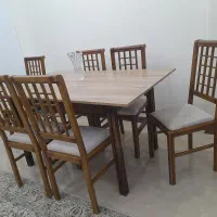 صندلی نهارخوری چوب راش
