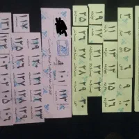 بلیط شرکت واحد تهران سری آ لاله و بیلیط شرکت نفت|بلیت اتوبوس، مترو، قطار|رشت, لاکانی|دیوار
