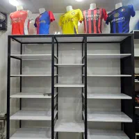 قفسه و ویترین مغازه|کتابخانه، شلف، قفسه‌های دیواری|میبد, |دیوار