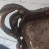مبل استیل / چوب درخت گردو / کارکرده