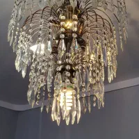 لوستر کریستال ۷ شاخه بزرگ