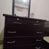 اینه و دراور چوبی|جاکفشی، کمد، دراور|تبریز, |دیوار