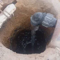 زمین کشاورزی با آب