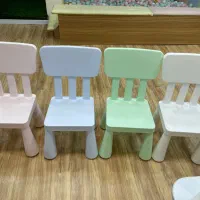 صندلی کودک طرح ماموت ایکیا رنگ پاستلی