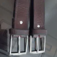 دو عدد کمربند چرمی اصل