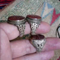 انگشتر نقره تبتی قدیمی|جواهرات|تهران, دربند|دیوار