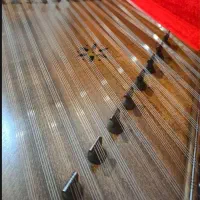 سنتور دست‌ساز با چوب گردو + کیف + پایه